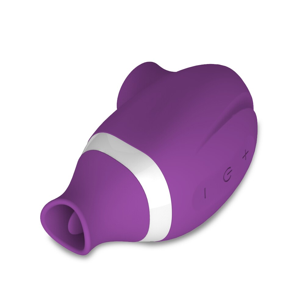 Sucking Licking Vibrator Sex Toys for Woman Adults Nipple Clit Sucker Clitoris Stimulator Tongue Oral Sex Suction Blowjob - buysextoyth