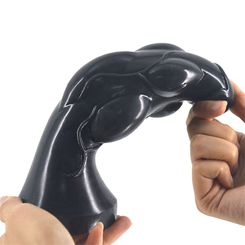 Suction Cup Penis Anal Plug Masturbation Vibration Glass Plug Clitoral Pump Intimate Toys for Husband Pig Tail Adults Sm Toys - buysextoyth