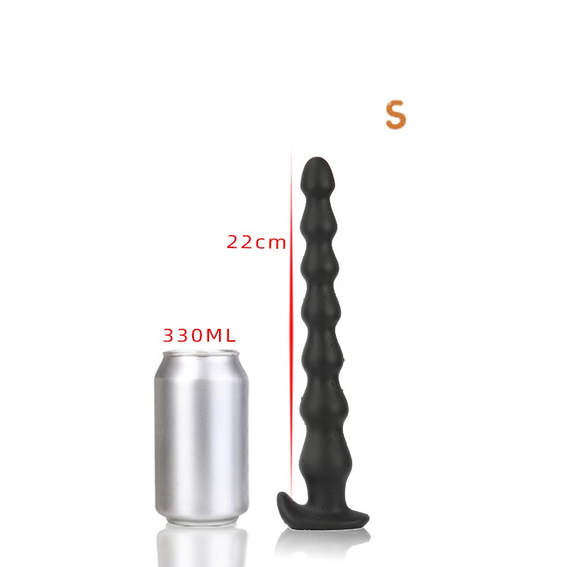 Super Long Anal Plug Penis Prostate Massage Anus Dilator Vagina Masturbation Adult for Women and Men Anal Beads Fisting Sex Toys - buysextoyth