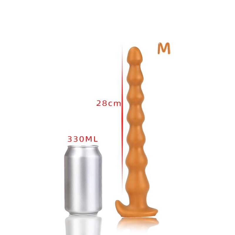 Super Long Anal Plug Penis Prostate Massage Anus Dilator Vagina Masturbation Adult for Women and Men Anal Beads Fisting Sex Toys - buysextoyth