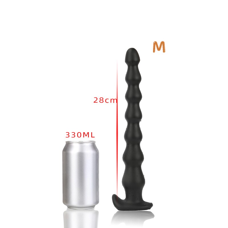 Super Long Anal Plug Penis Prostate Massage Anus Dilator Vagina Masturbation Adult for Women and Men Anal Beads Fisting Sex Toys - buysextoyth