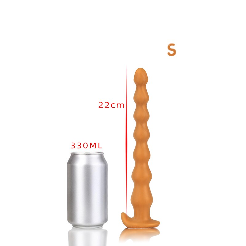 Super Long Anal Plug Penis Prostate Massage Anus Dilator Vagina Masturbation Adult for Women and Men Anal Beads Fisting Sex Toys - buysextoyth