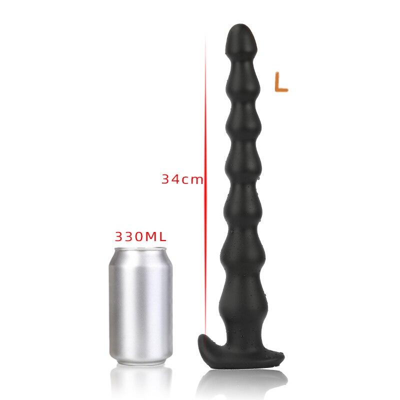 Super Long Anal Plug Penis Prostate Massage Anus Dilator Vagina Masturbation Adult for Women and Men Anal Beads Fisting Sex Toys - buysextoyth
