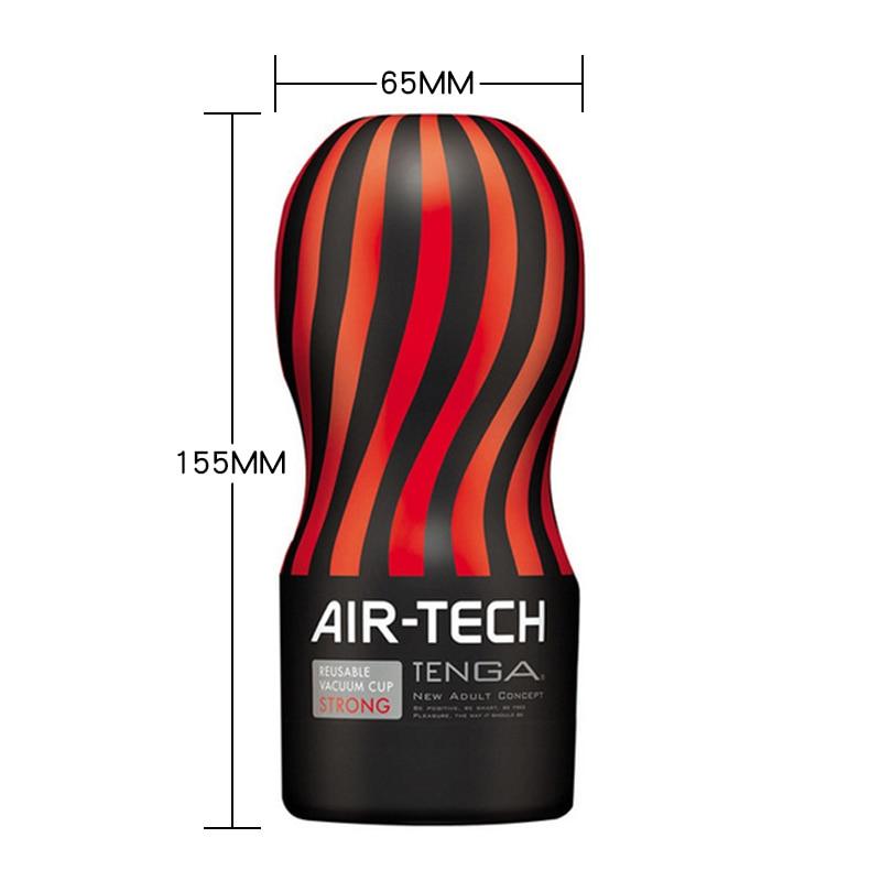 TENGA Reusable Vacuum Masturbators Original Air-Tech Soft Silicone Vagina Real Pussy Sexy Pocket Masturbation Cup Male Sex Toys - buysextoyth