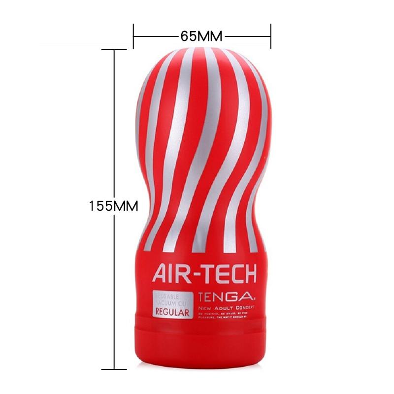 TENGA Reusable Vacuum Masturbators Original Air-Tech Soft Silicone Vagina Real Pussy Sexy Pocket Masturbation Cup Male Sex Toys - buysextoyth