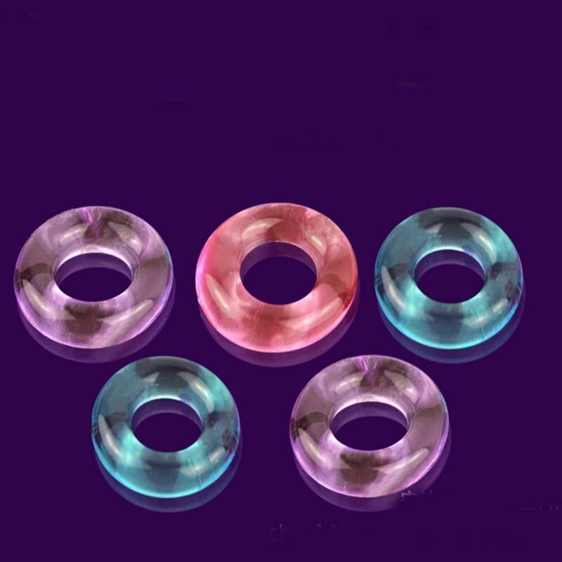 TPE Lock Sperm Rings Sex Toys for Men Chastity Bdsm Cock Ring Enhance Erection Delay Time for Adult Penis Sleeve Male Ring1 PCS - buysextoyth