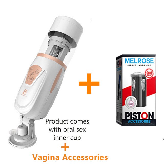 อัตโนมัติ Telescopic Air ชาย Masturbator ช่องคลอดประดิษฐ์ Oral Anal Sex Masturbation ชายเครื่องของเล่นเร้าอารมณ์สำหรับ Man - buysextoyth