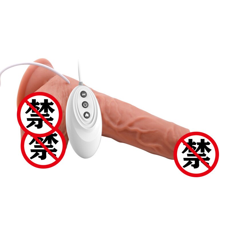 Telescopic ความร้อน Dildo Vibrator G-Spot นวดขนาดใหญ่สมจริง Penis เร้าอารมณ์ Anal เซ็กซ์ทอยสำหรับผู้หญิงผลิตภัณฑ์สำหรับผู้ใหญ่ - buysextoyth