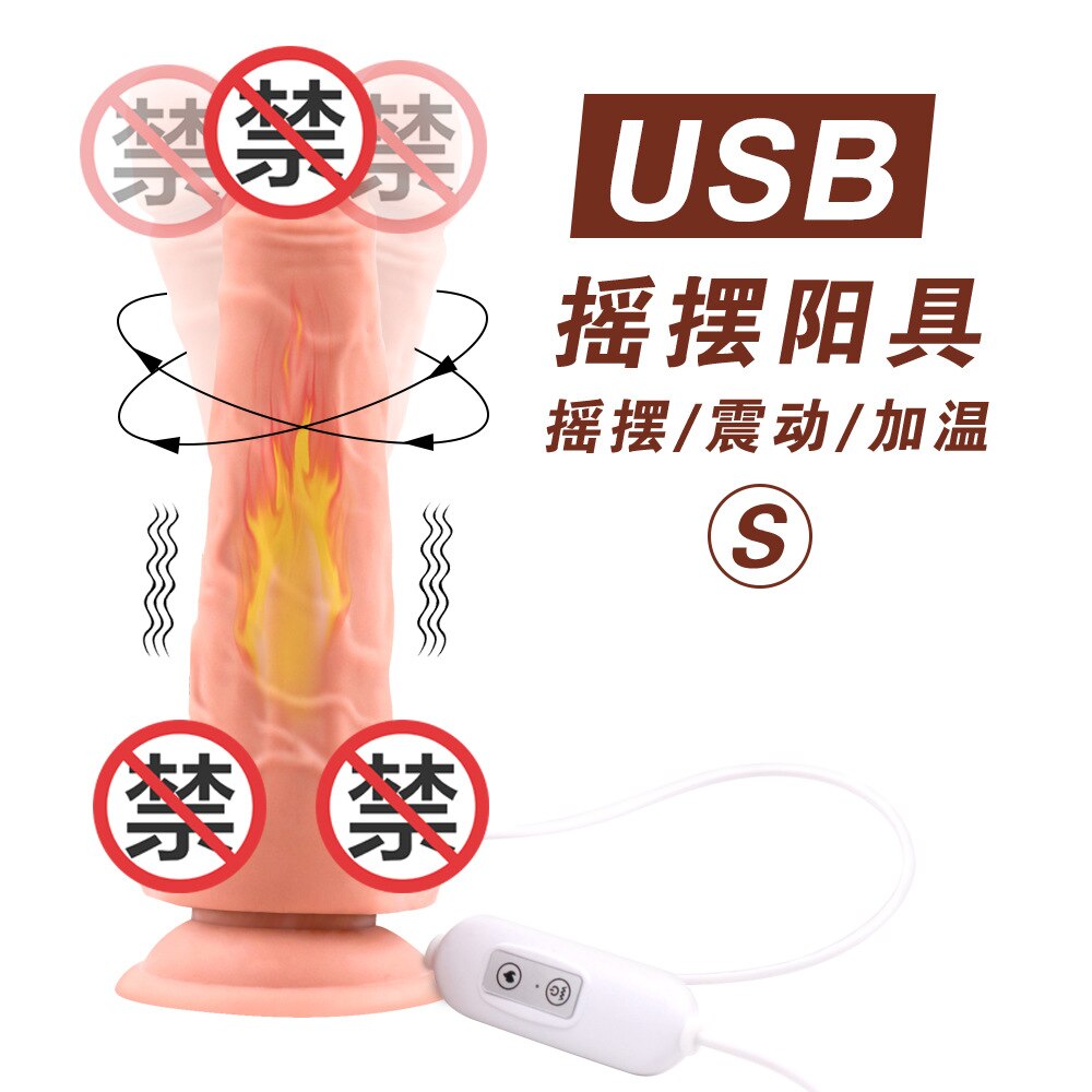 Telescopic ความร้อน Dildo Vibrator G-Spot นวดขนาดใหญ่สมจริง Penis เร้าอารมณ์ Anal เซ็กซ์ทอยสำหรับผู้หญิงผลิตภัณฑ์สำหรับผู้ใหญ่ - buysextoyth