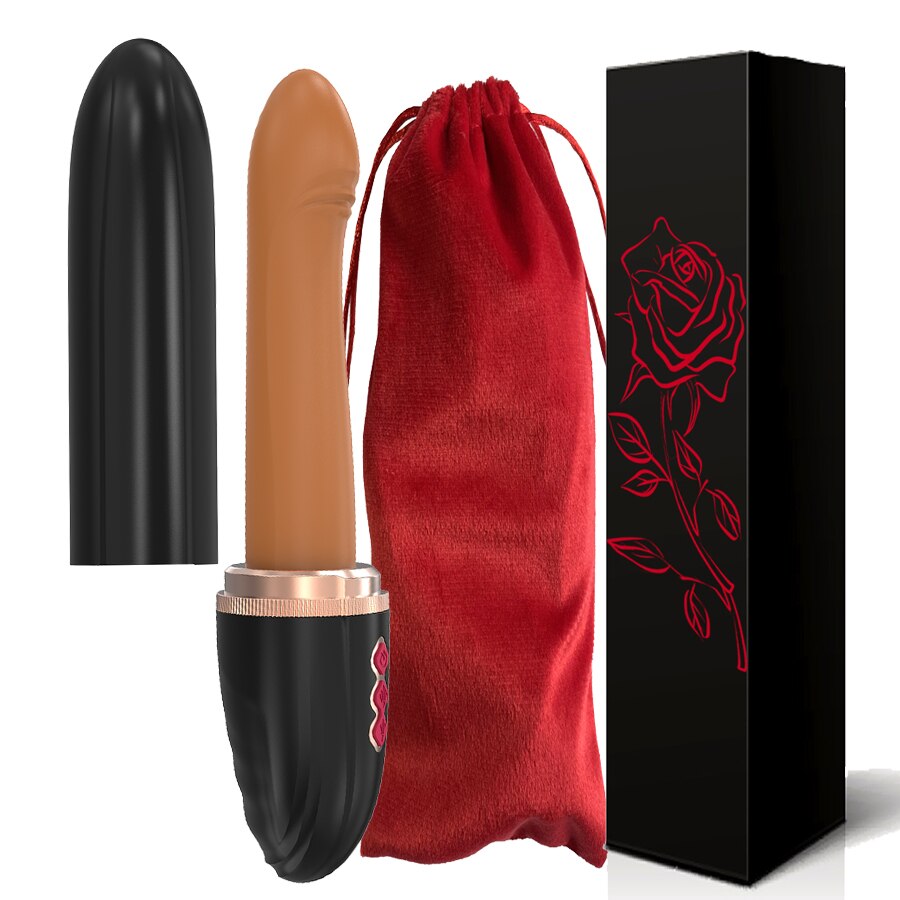 เครื่อง Telescopic Dildo Vibrator และอัตโนมัติขึ้นลง Massager G Spot Thrusting Retractable ช่องคลอดของเล่นหญิงการสำเร็จความใคร่ - buysextoyth