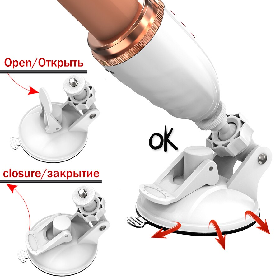 เครื่อง Telescopic Dildo Vibrator และอัตโนมัติขึ้นลง Massager G Spot Thrusting Retractable ช่องคลอดของเล่นหญิงการสำเร็จความใคร่ - buysextoyth
