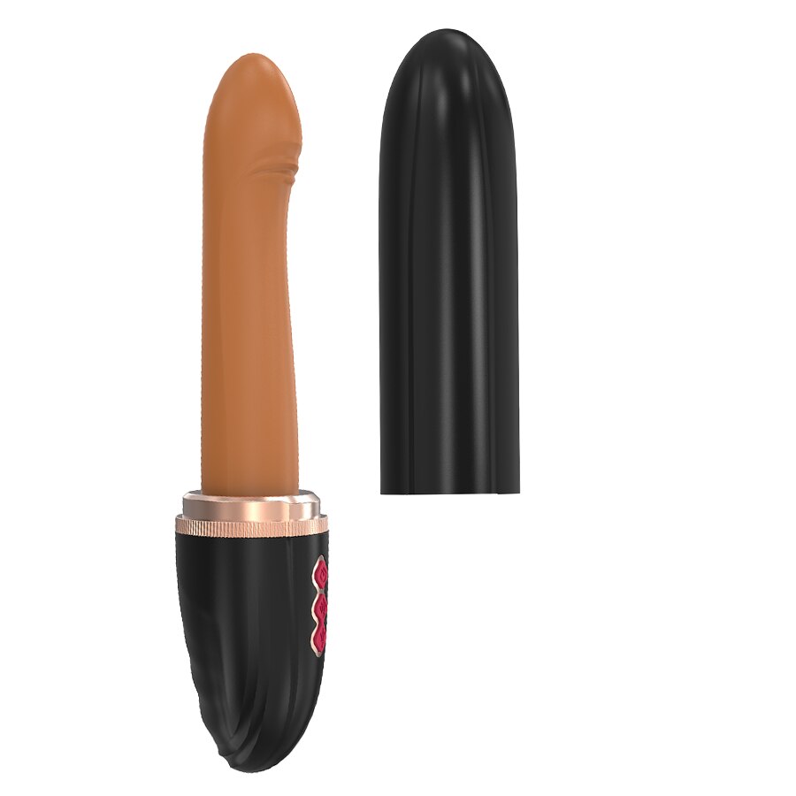 เครื่อง Telescopic Dildo Vibrator และอัตโนมัติขึ้นลง Massager G Spot Thrusting Retractable ช่องคลอดของเล่นหญิงการสำเร็จความใคร่ - buysextoyth