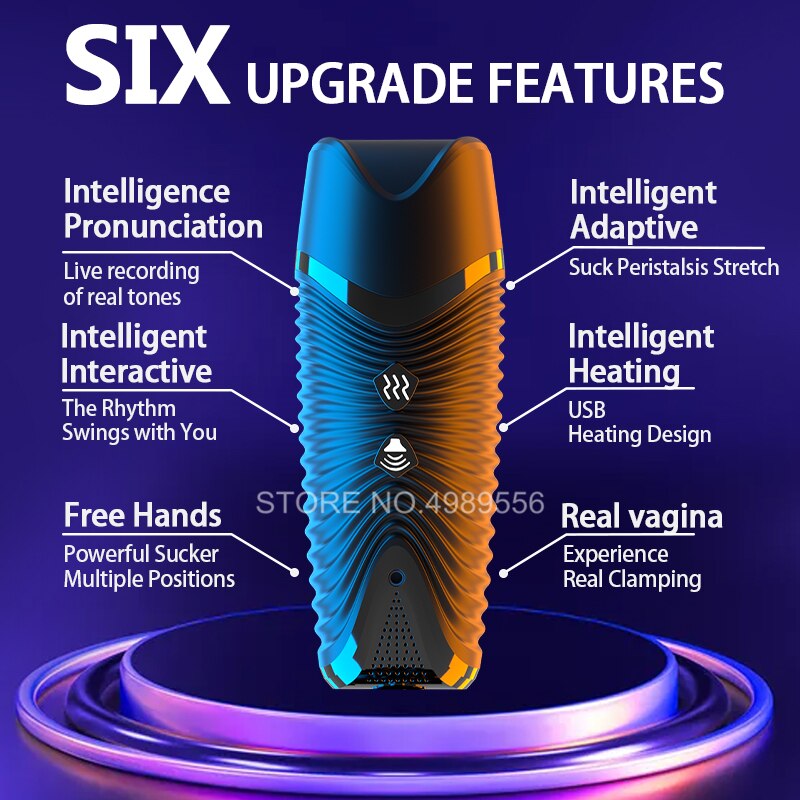 ชายของเล่นอัตโนมัติดูด Telescopic หมุน Masturbator สำหรับผู้ชายช่องคลอดดูดกระเป๋าอมควยผู้ใหญ่ผลิตภัณฑ์ - buysextoyth