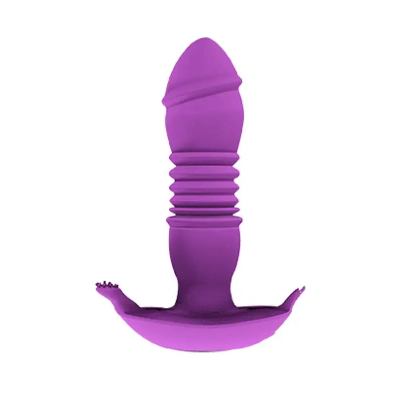 Telescopic Vestibule G-spot Vibrator with Remote Control Waterproof Vibrating Vagina Clit Stimulator Sex Toys for Women &amp;Couples 33sextoys
