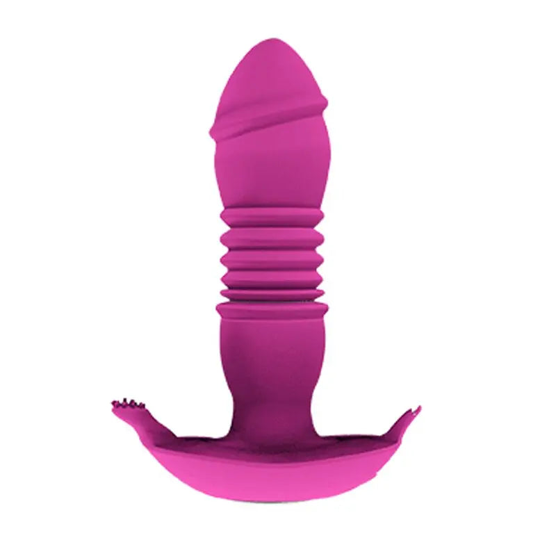 Telescopic Vestibule G-spot Vibrator with Remote Control Waterproof Vibrating Vagina Clit Stimulator Sex Toys for Women &amp;Couples 33sextoys