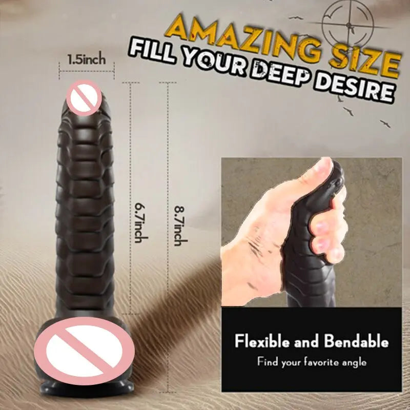 สัตว์ที่สมจริง Thrusting ความร้อน Dildo Dragon Dick ไดโนเสาร์หญิง Masturbator เซ็กซ์ทอย G-Spot Anal Stimulation Penis Vibrator - buysextoyth