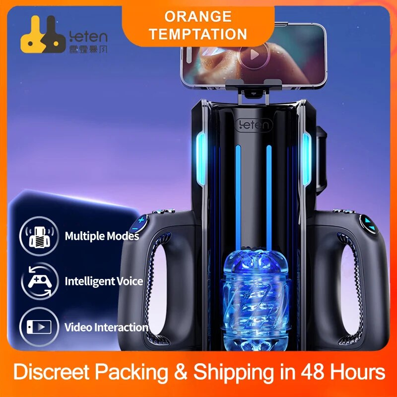 เครื่องสำเร็จความใคร่ Thrusting-Pro12cm อัตโนมัติสำหรับผู้ชายเครื่องสำเร็จความใคร่ด้วยตนเองความเร็วสูงเซ็กซ์ทอย - buysextoyth