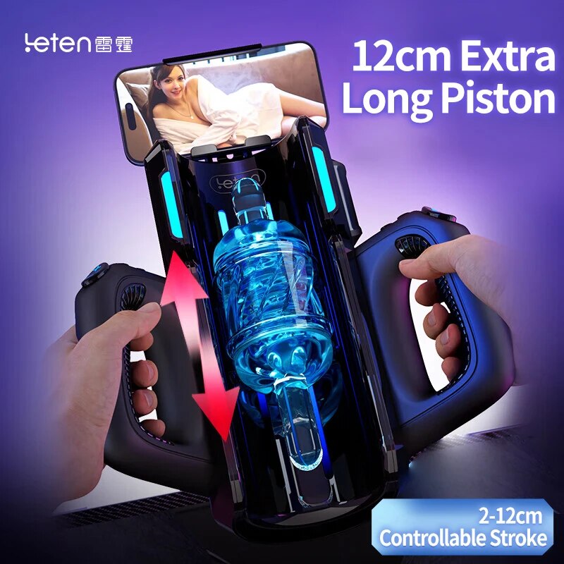 เครื่องสำเร็จความใคร่ Thrusting-Pro12cm อัตโนมัติสำหรับผู้ชายเครื่องสำเร็จความใคร่ด้วยตนเองความเร็วสูงเซ็กซ์ทอย - buysextoyth