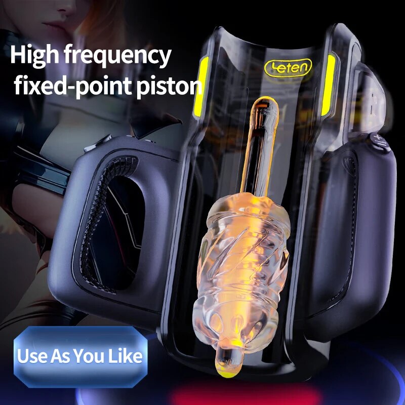เครื่องสำเร็จความใคร่ Thrusting-Pro12cm อัตโนมัติสำหรับผู้ชายเครื่องสำเร็จความใคร่ด้วยตนเองความเร็วสูงเซ็กซ์ทอย - buysextoyth
