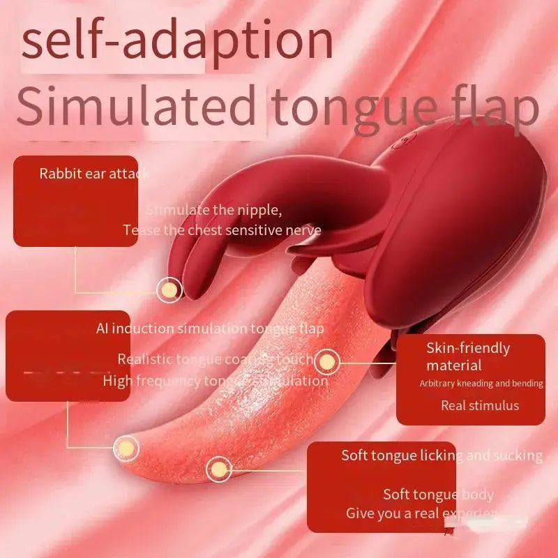 Tongue Licking Clitoral Stimulation Antistress Toys For Adults  Sex Toys Squirt  Adult Supplies Masturbator vibrator for women - buysextoyth