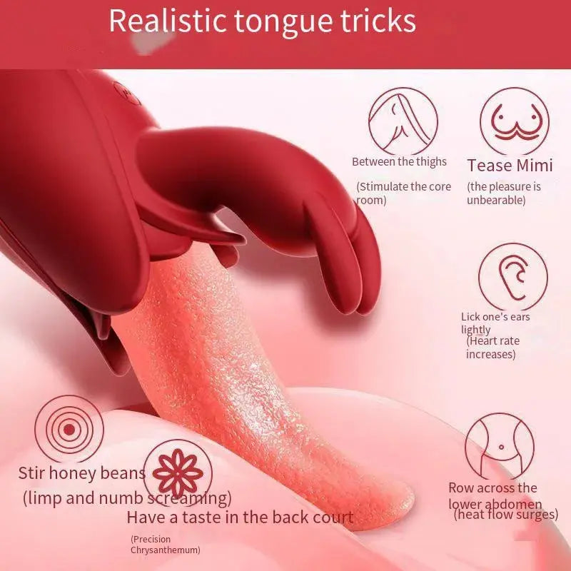 Tongue Licking Clitoral Stimulation Antistress Toys For Adults  Sex Toys Squirt  Adult Supplies Masturbator vibrator for women - buysextoyth