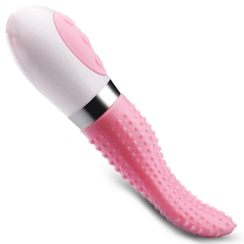Tongue Licking Clitoris Stimulator for Women G Spot Vibrator Cunnilingus Artificial Tongue Sex Toys for Adult - buysextoyth