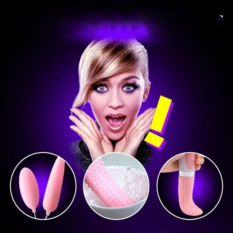 Tongue Licking Clitoris Stimulator for Women G Spot Vibrator Cunnilingus Artificial Tongue Sex Toys for Adult 33sextoys