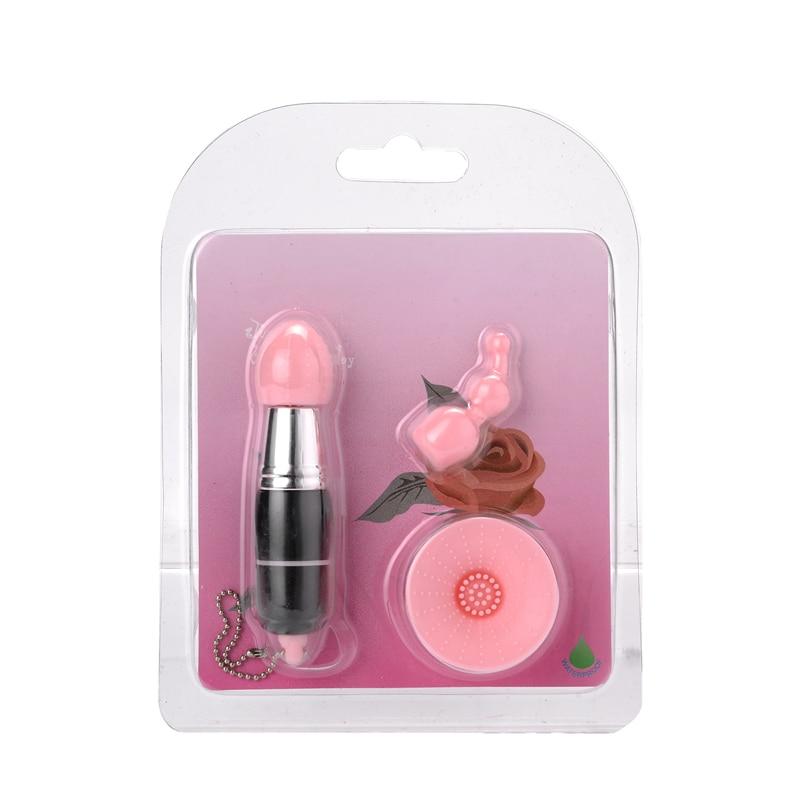 Tongue Vibrators Three Piece Gourd Mini AV Rod Vibration Massage Oral Licking Clitoris Stimulator Adult Game Sex Toys for Woman - buysextoyth