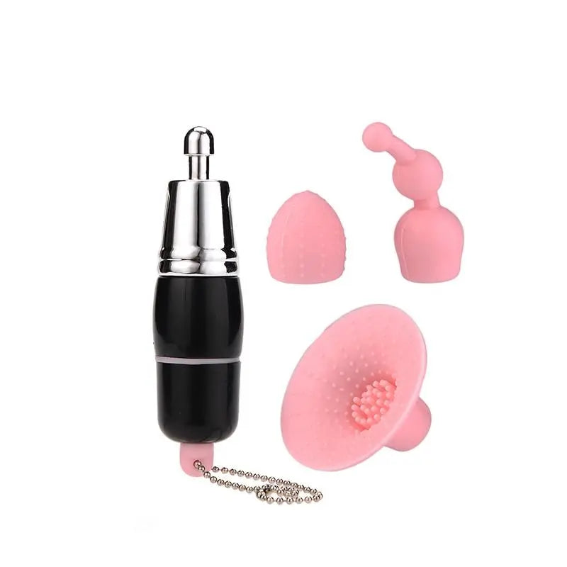 Tongue Vibrators Three Piece Gourd Mini AV Rod Vibration Massage Oral Licking Clitoris Stimulator Adult Game Sex Toys for Woman - buysextoyth