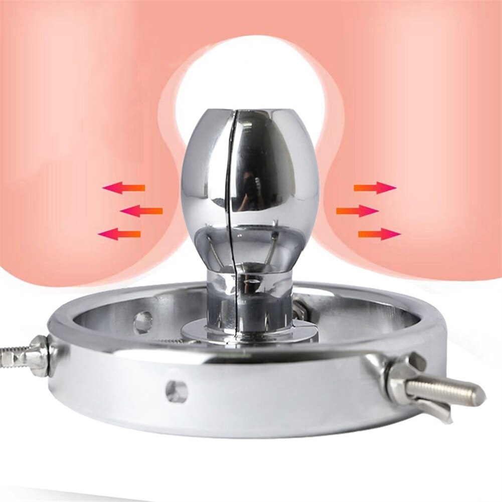 Toy Sex Hollow Butt Plug Anus Extender Adjustable Huge Anal Plug Sex Toys for Women/ Men /Couples Vagina Extender Ass Speculum - buysextoyth