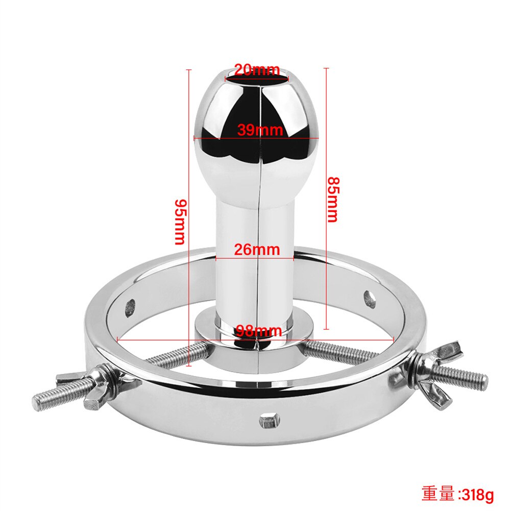 Toy Sex Hollow Butt Plug Anus Extender Adjustable Huge Anal Plug Sex Toys for Women/ Men /Couples Vagina Extender Ass Speculum - buysextoyth