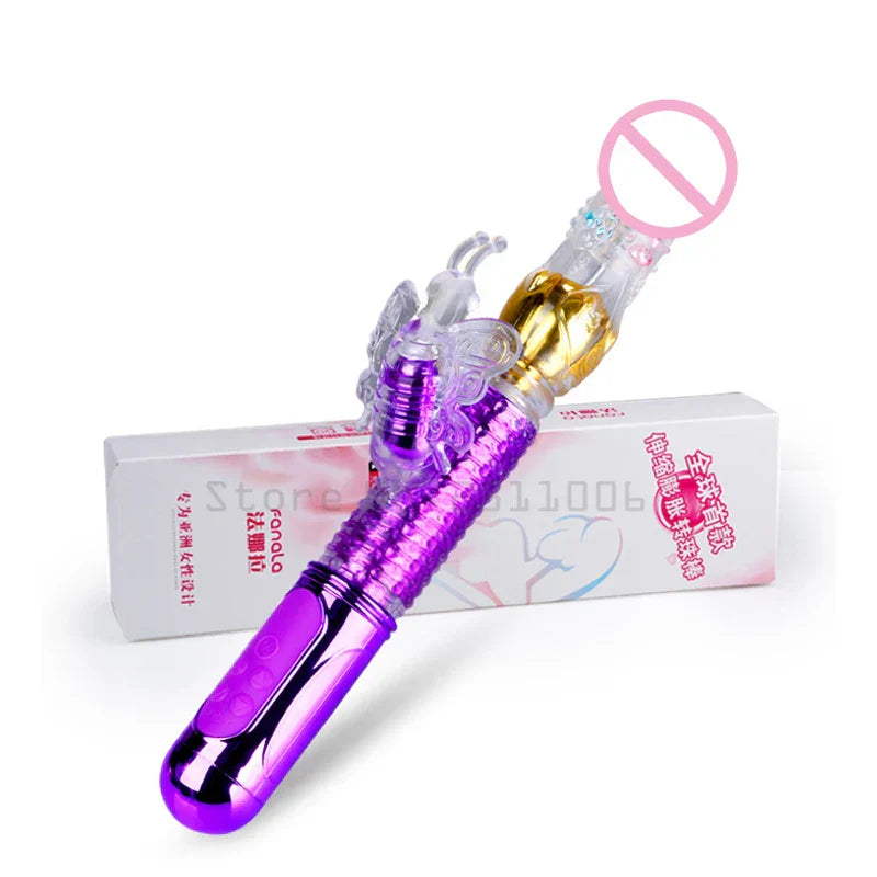 USB Retractable vibrators for women sex machine juguetes sexuales.sexe toys of woman prodotti del sesso dildo vibrator - buysextoyth