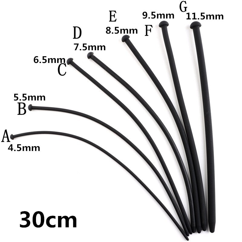 ซิลิโคน Urethral Catheter Dilator ม้ากระตุ้นเสียงอวัยวะเพศชายปลั๊กใส่ท่อปัสสาวะสำหรับผู้ใหญ่ของเล่นสำหรับชายเกย์ - buysextoyth