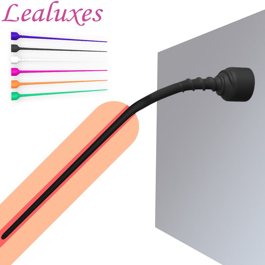 ดูดถ้วย Urethral เครื่องกระตุ้นอวัยวะเพศชายปลั๊ก Urethral Dilator ยาวซิลิโคนม้า Rod เครื่องกระตุ้นต่อมลูกหมากเซ็กซ์ทอยสำหรับเกย์ - buysextoyth