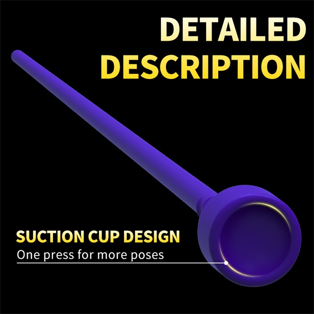 ดูดถ้วย Urethral เครื่องกระตุ้นอวัยวะเพศชายปลั๊ก Urethral Dilator ยาวซิลิโคนม้า Rod เครื่องกระตุ้นต่อมลูกหมากเซ็กซ์ทอยสำหรับเกย์ - buysextoyth