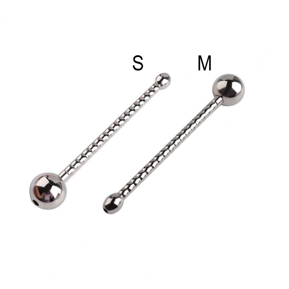 Urine Plugging Rod Metal Horse Eye Expander Stainless Steel Appliance Masturbation Toy Urethral Bead Pagoda Horse Eye Stick Male - buysextoyth