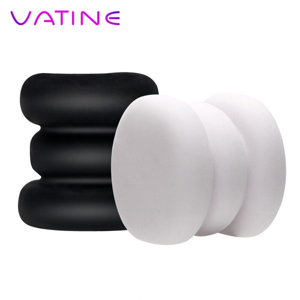 VATINE Artificial Vagina Glans Trainer Delay Ejaculation Sex Toys for Men TPE Male Masturbator Cup Adult Products - buysextoyth