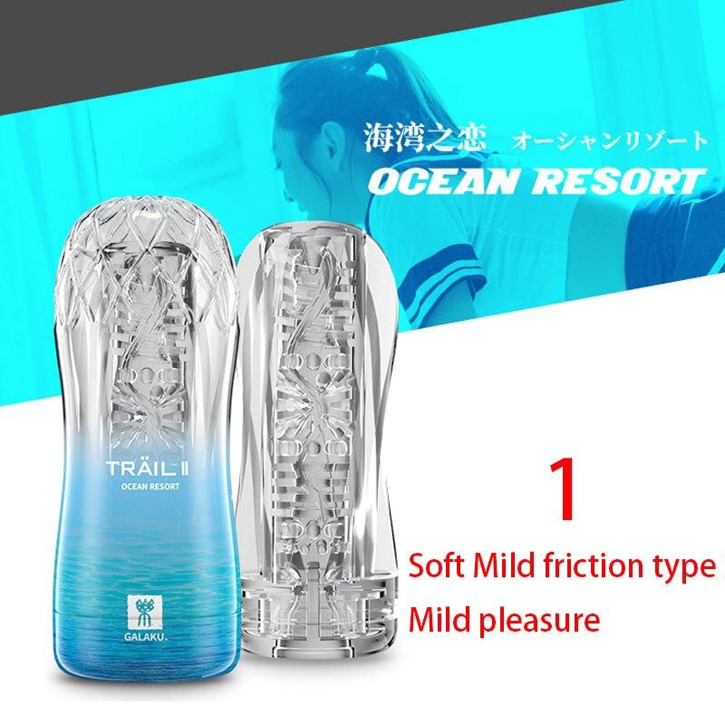 Vagina Male Masturbator Cup Soft Pussy Sex Toys Transparent Adult Endurance Exercise Sex Products Vacuum Pocket Cup For Man - buysextoyth