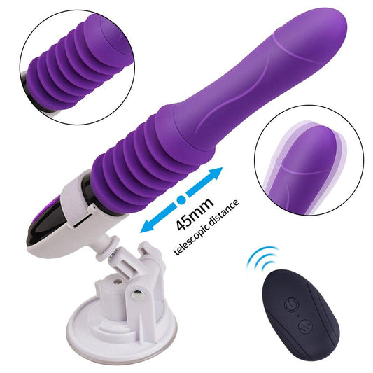 Sex Fun Anal Vibrator for Orgasm Hands-free G-Spot Vibrator Vibrator with Suction Cup Sex Toy - buysextoyth
