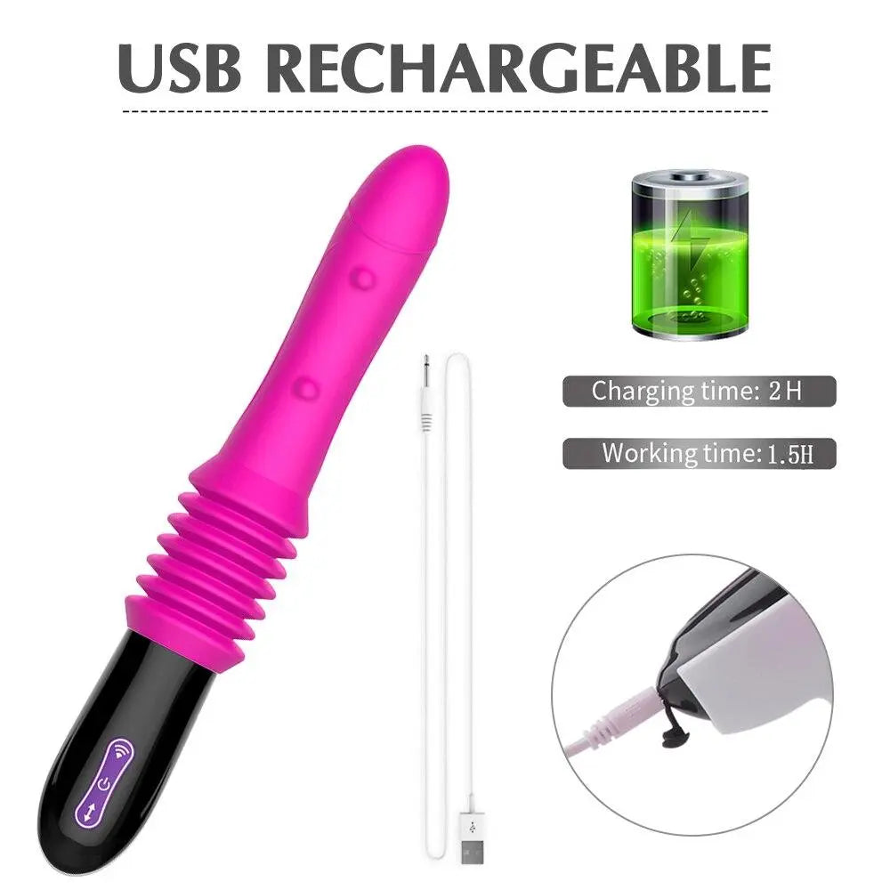 Sex Fun Anal Vibrator for Orgasm Hands-free G-Spot Vibrator Vibrator with Suction Cup Sex Toy 33sextoys
