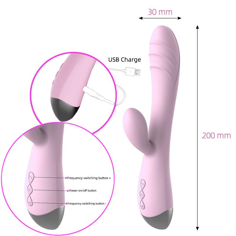 10 Speed G Spot Dildo Vibrator Silicone Waterproof Clitoris Stimulator Vagina Massager Sex Toys for Women - buysextoyth