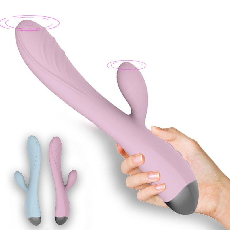 10 Speed G Spot Dildo Vibrator Silicone Waterproof Clitoris Stimulator Vagina Massager Sex Toys for Women - buysextoyth