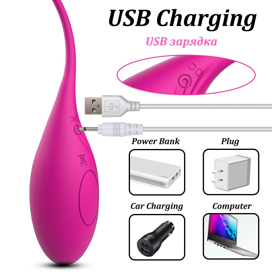รีโมทคอนโทรลไร้สายการออกกำลังกายแน่น Vibrating ไข่10 Speeds G Spot Clit Vibrator สำหรับผู้หญิงช่องคลอดกระตุ้นผู้ใหญ่เซ็กซ์ทอย - buysextoyth