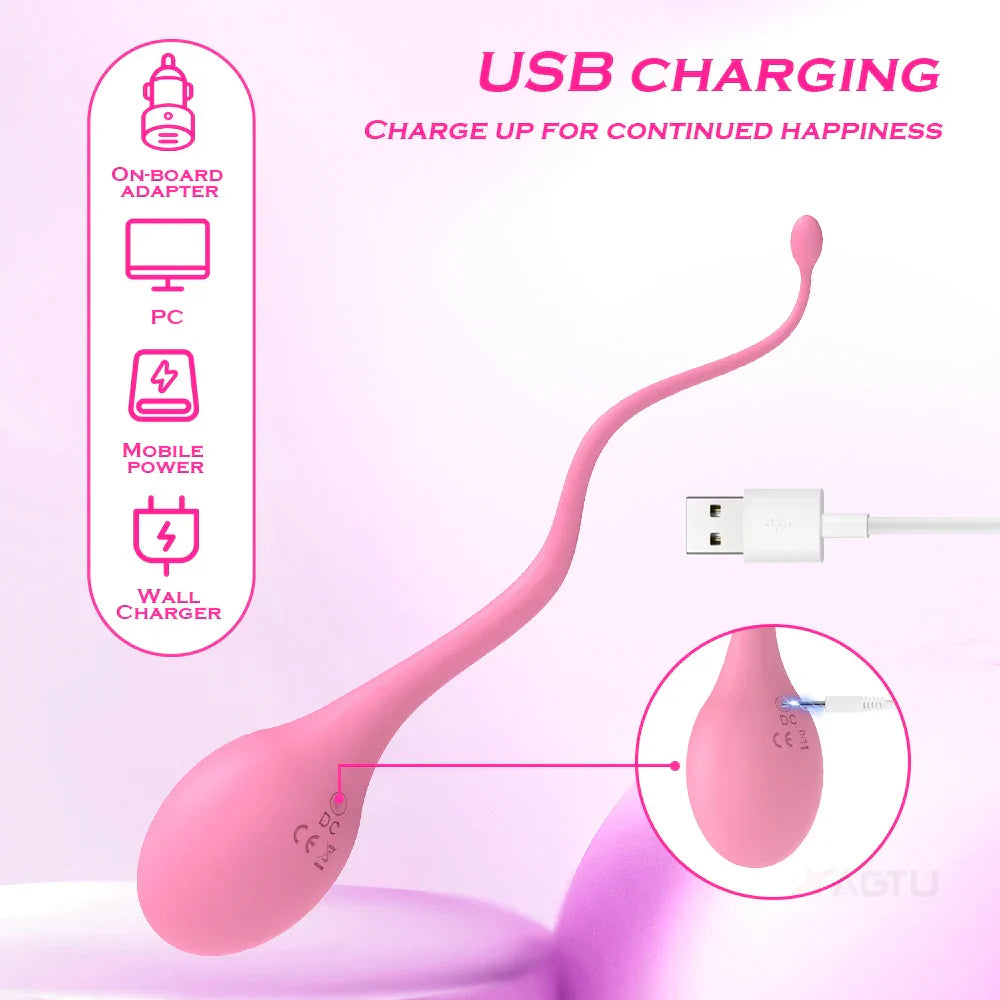 Vibrating Love Egg for Women Remote Control Clitoris Stimulator G-Sopt Vagina Vibrator Female Masturbator Sex Toy for Couples - buysextoyth