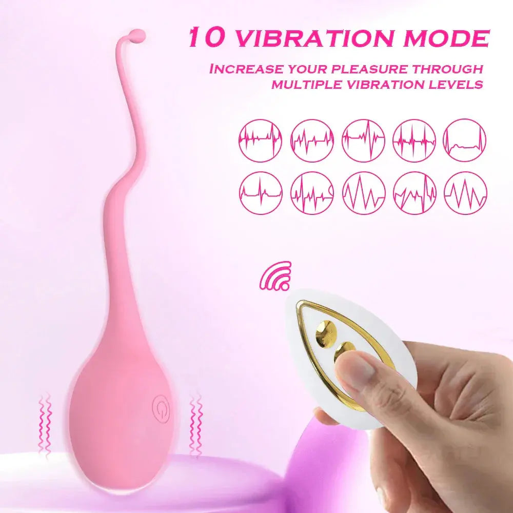Vibrating Love Egg for Women Remote Control Clitoris Stimulator G-Sopt Vagina Vibrator Female Masturbator Sex Toy for Couples - buysextoyth