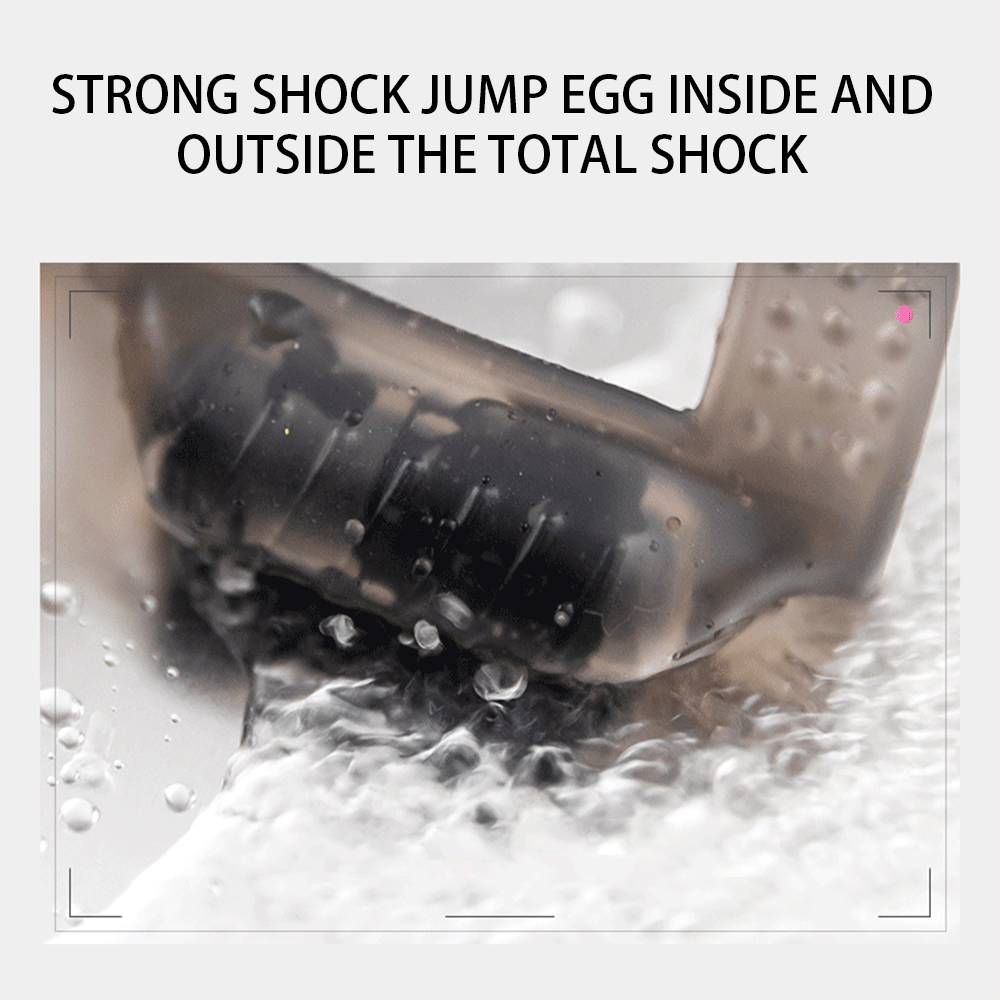 อวัยวะเพศชาย Vibrating Penis แหวนสำหรับชาย Delay Ejaculation Sex Toys ซิลิโคนอวัยวะเพศชายแหวน Cock แหวน Chastity Cage อุปกรณ์ - buysextoyth