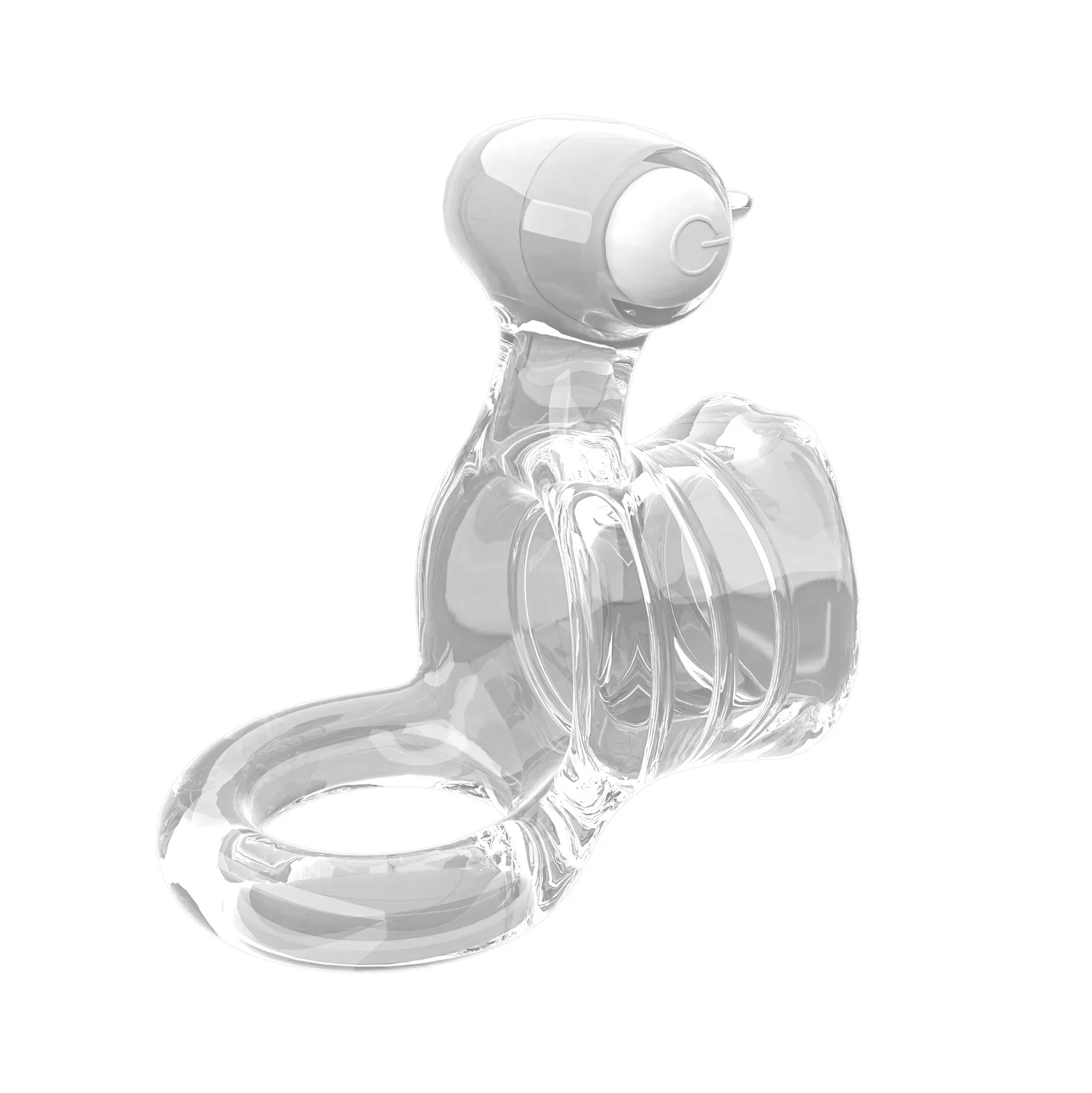 Vibrating Penis Ring for Couple Delay Ejaculation G spot Clitoris Stimulator Massager Double Cock Ring Vibrator Sex Toys for Men - buysextoyth