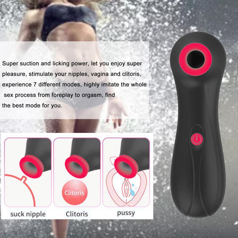 Vibrator Clit Sucker Vagina Sucking Easy To Clean Waterproof Silicone Clit Stimulator Etotic Masturbation Sucker for Vagina - buysextoyth