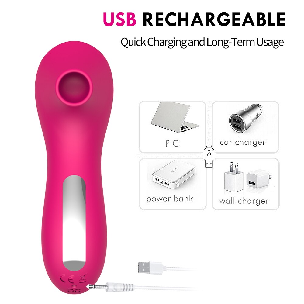 ช่องคลอดดูด Vibrator เพศของเล่นสำหรับหญิงช่องปากลิ้นดูดเป่า Clitoris Masturbator ของเล่นเพศเร้าอารมณ์สำหรับผู้ใหญ่ - buysextoyth