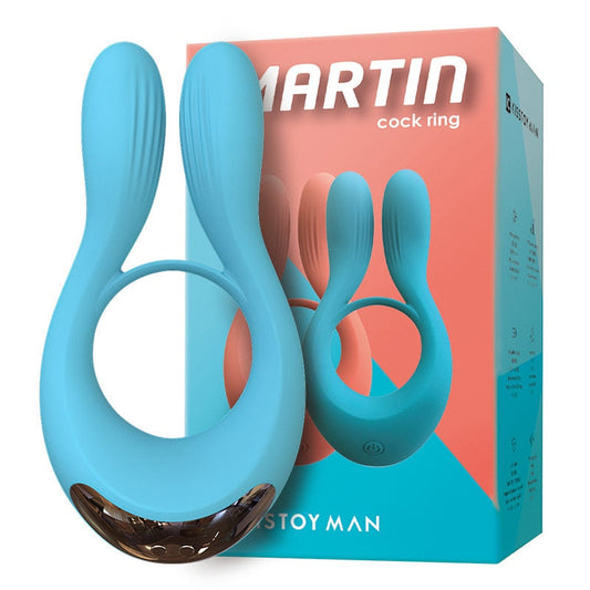 ชาย Vibrator Cock แหวนล็อคแหวนซิลิโคนอวัยวะเพศชายการสั่นสะเทือนแหวนชะลอการ G-Spot กระตุ้นคู่ของเล่น - buysextoyth
